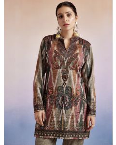 Woolen Chevron Printed Co-ord Set