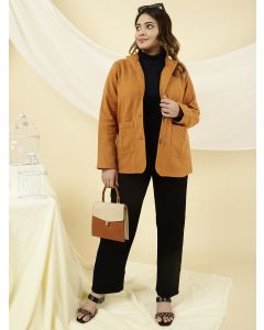 Mustard Quilted Jacket
