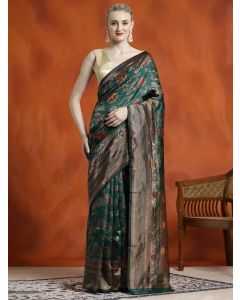 Silk Banarasi Zari Woven Party Wear Saree